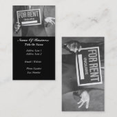 Visite Carte d'entreprise de location (Devant / Derrière)