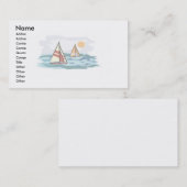 Visite Carte d'entreprise de navigation (Devant / Derrière)