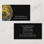 Visite Carte d'entreprise de services d'arbre (Devant / Derrière)