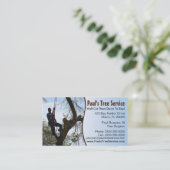 Visite Carte d'entreprise de services d'arbre (Debout devant)