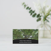 Visite Carte d'entreprise de services d'arbre (Debout devant)