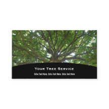 Carte d'entreprise de services d'arbre