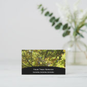 Visite Carte d'entreprise de services d'arbre (Debout devant)