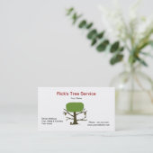 Visite Carte d'entreprise de services d'arbre (Debout devant)