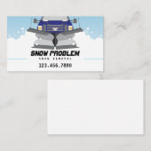 Visite Carte d'entreprise de services de chasse-neige (Devant / Derrière)