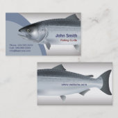 Visite Carte d'entreprise de services de guide de pêche (Devant / Derrière)