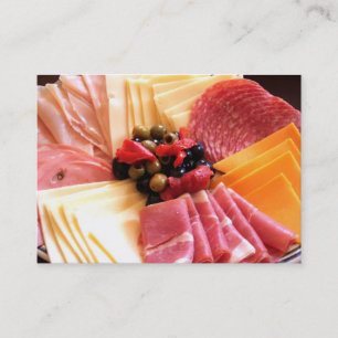 Visite Carte d'entreprise de services de nourriture