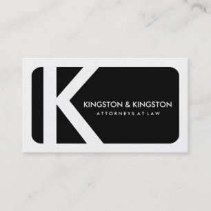 Visite carte d'entreprise d'or de loi de 311-Sleek  