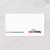 Visite Carte d'entreprise immobilière de Keller Williams (Dos)