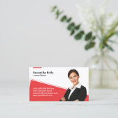 Visite Carte d'entreprise immobilière de Keller Williams (Debout devant)