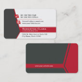 Visite Carte d'entreprise immobilière de Keller Williams (Devant / Derrière)