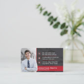 Visite Carte d'entreprise immobilière de Keller Williams (Debout devant)