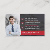 Visite Carte d'entreprise immobilière de Keller Williams (Devant)