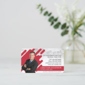 Visite Carte d'entreprise immobilière de Keller Williams (Debout devant)