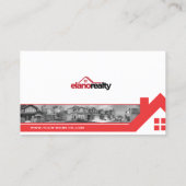 Visite Carte d'entreprise immobilière de Keller Williams (Dos)