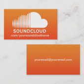 Visite Carte d'industrie musicale de SoundCloud (Devant / Derrière)