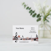 Visite Carte d'industrie musicale - notes Brown de (Debout devant)