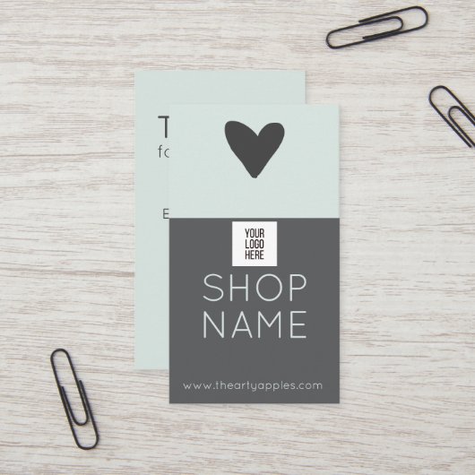 Visite Carte d'insertion de coupon – Réduction sur la pro (Devant/Arrière en situation)