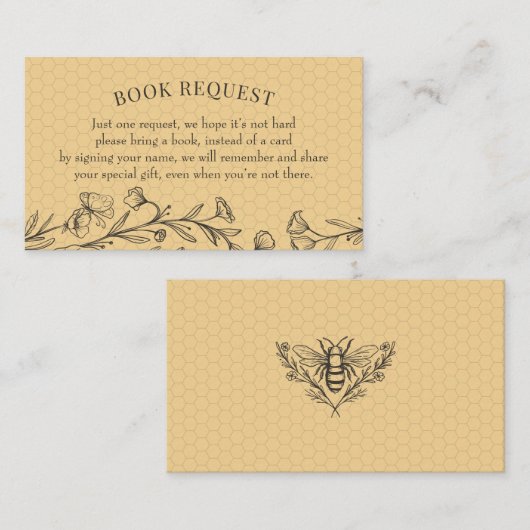 Visite Carte d'insertion de demande de Fleur sauvage d'ab (Devant / Derrière)