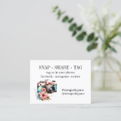 Visite Carte d'insertion de la balise Snap Share Small Bu (Debout devant)