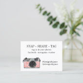 Visite Carte d'insertion de la balise Snap Share Small Bu (Debout devant)