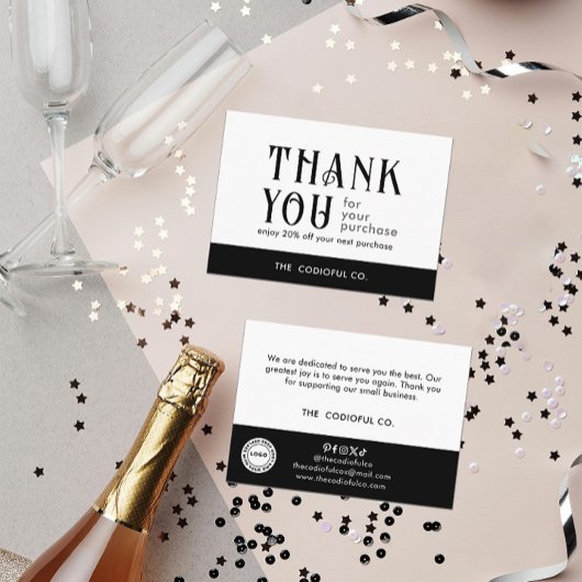 Visite Carte d'insertion de package blanc