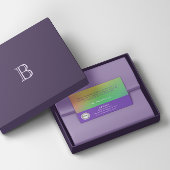Visite Carte d'insertion de package dégradé