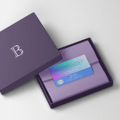 Visite Carte d'insertion de package dégradé