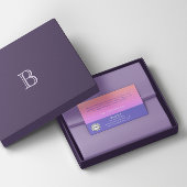 Visite Carte d'insertion de package dégradé