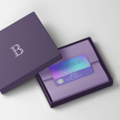 Visite Carte d'insertion de package dégradé