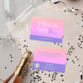 Visite Carte d'insertion de package dégradé