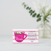 Visite Carte d'instruction de la bombe au chocolat chaud  (Debout devant)