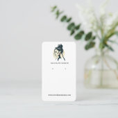 Visite Carte d'oreille pour bijoux de visage de femme (Debout devant)