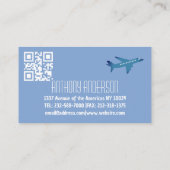 Visite carte du monde agent de voyage agence de voyages (Dos)