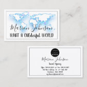 Visite Carte du monde Carte du monde Agence de Voyage Gol (Devant / Derrière)