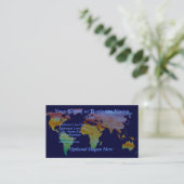 Visite Carte du monde de Colorwashed (Debout devant)