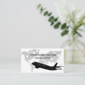 Visite Carte du monde | Marques de localisation | Avion (Debout devant)