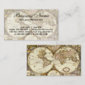 Visite Carte du Vieux Monde antique par Frederick de Wit, (Devant / Derrière)