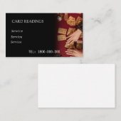 VISITE CARTE ÉDITABLE DE LECTURE DE TAROT (Devant / Derrière)