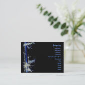 Visite Carte en bambou de profil (Debout devant)