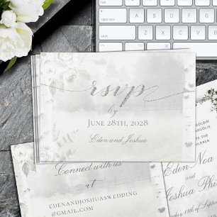 Visite Carte en ligne RSVP Chuppah Forêt de Birch