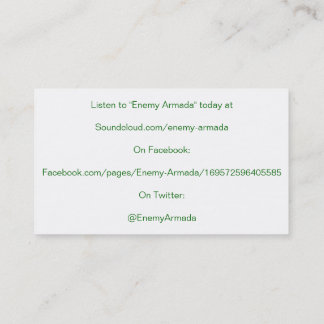 Visite Carte ennemie de promotion d'armada