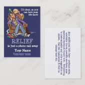 Visite Carte faisante le ménage PPL d'entreprise de (Devant / Derrière)