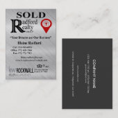 Visite Carte faite sur commande de Businses (Devant / Derrière)