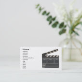 Visite Carte faite sur commande de maison de distribution (Debout devant)