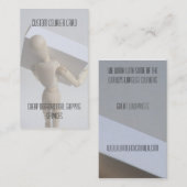 Visite Carte faite sur commande de messager (Devant / Derrière)