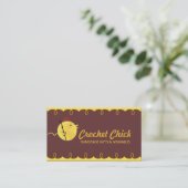 Visite Carte faite sur commande de poussin de crochet de (Debout devant)