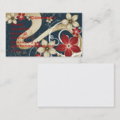 Visite Carte fascinante de profil (Devant / Derrière)