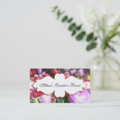 Visite Carte florale de Bisness de photographie de (Debout devant)