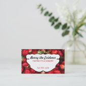 Visite carte fraîche de cuisine de cuisson de baie de (Debout devant)